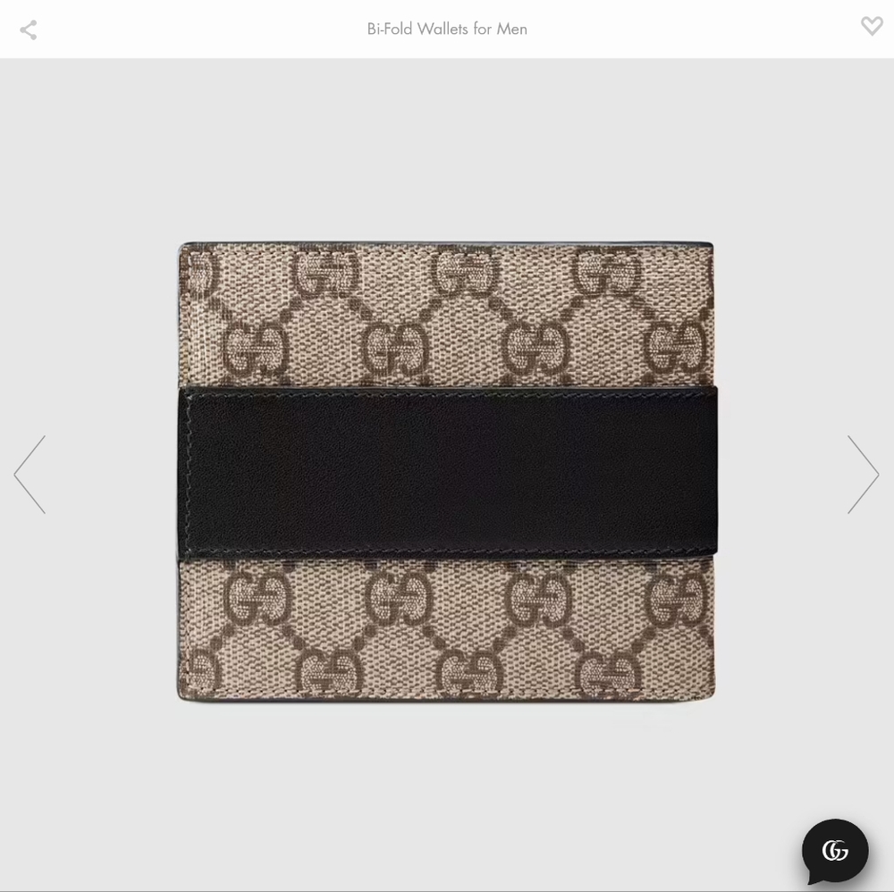 Authentic GG Supreme Bifold Wallet - Picture 4 of 8